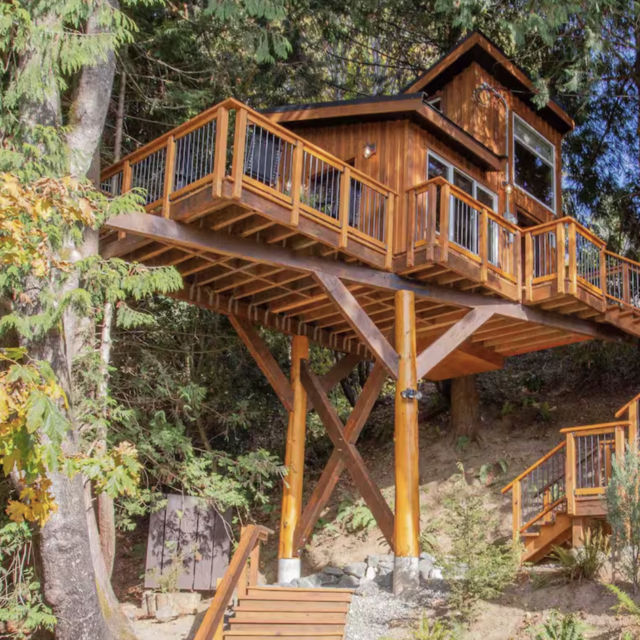 Treehouse Cabin in Sooke, BC