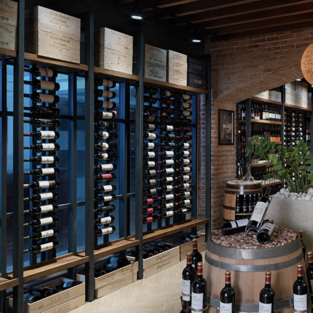 Wine tasting at resort winery
