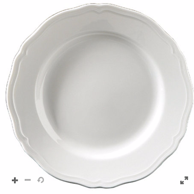 Richard-Ginori Antico Doccia Dinner Plate, White