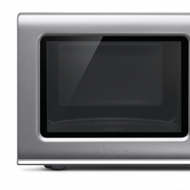 the Compact Wave™ Soft Close Microwave • Breville