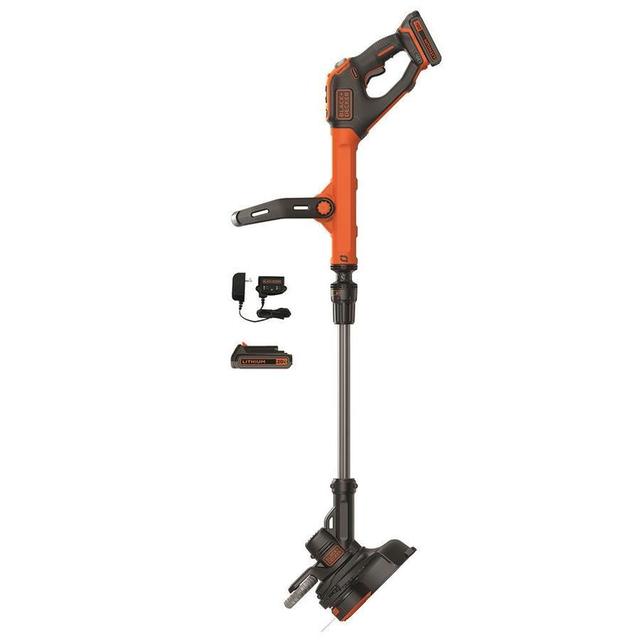BLACK & DECKER EASYFEED 20-volt 12-in Straight Cordless String Trimmer Edger Capable 2