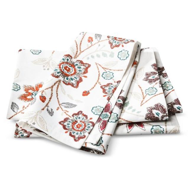 Floral Napkins Set of 4 - Threshold