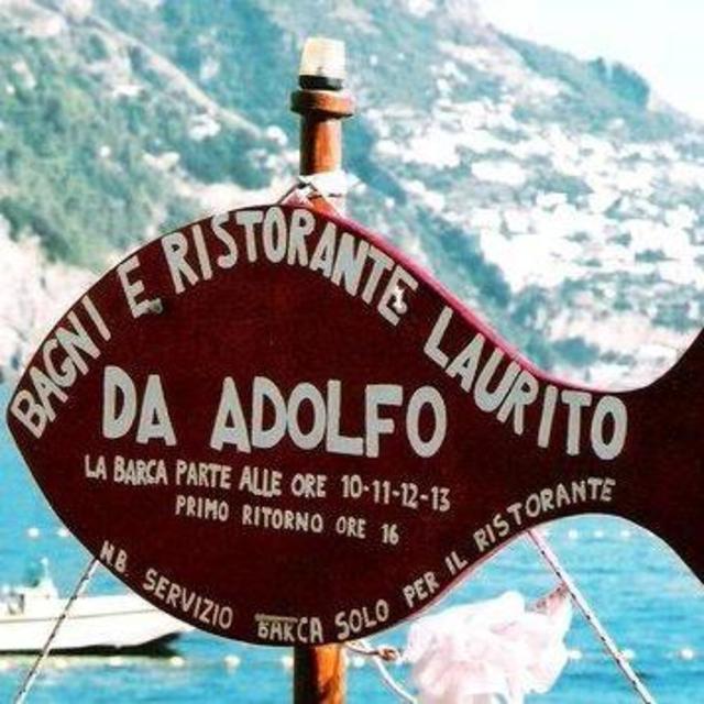 Lunch at Da Adolfo in Positano