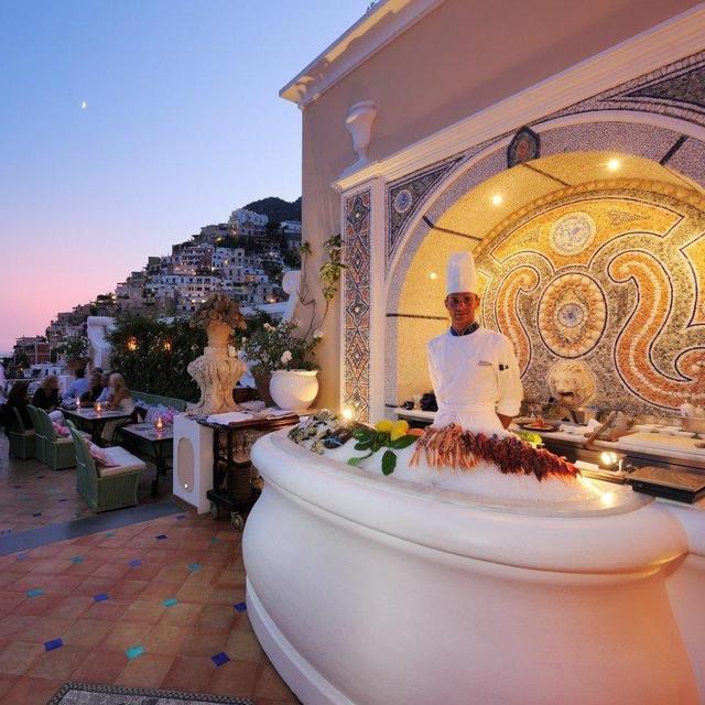 Dinner at Hotel Sirenuse