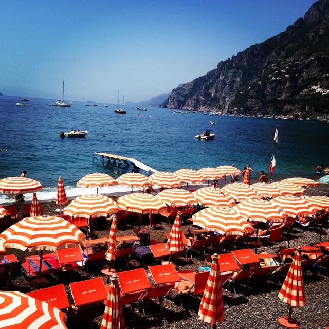 Wine and Cheese on the Beach in Positano