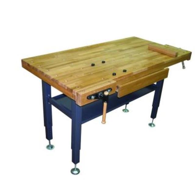60 in. x 30 in. Oak Work Bench