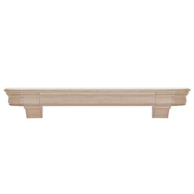 The Abingdon 6 ft. Unfinished Cap-Shelf Mantel