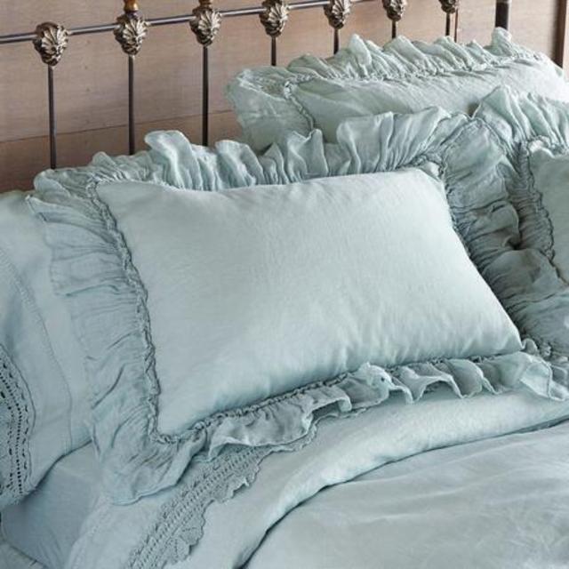 gossamer linen sham- standard