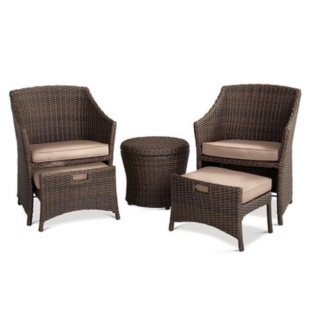 Belvedere 5-Piece Chat Set - Threshold™ - Tan