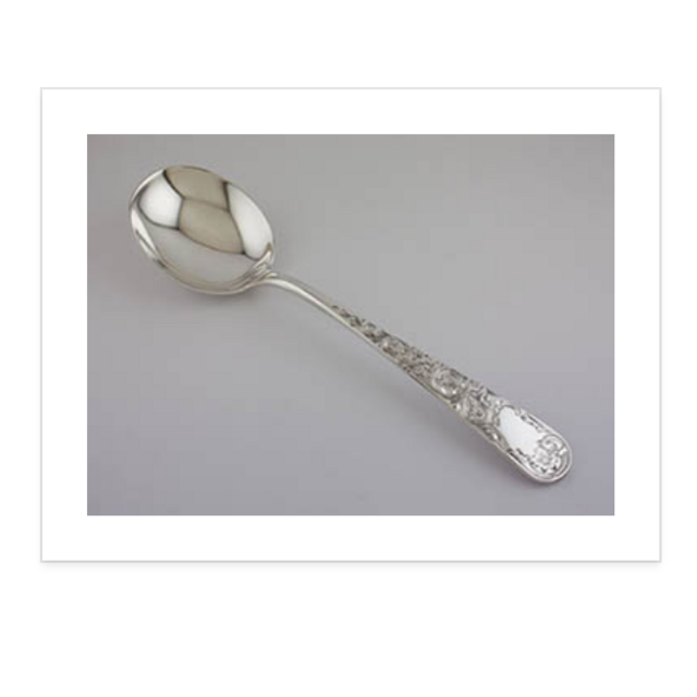 Old Maryland Silver Soup Spoon