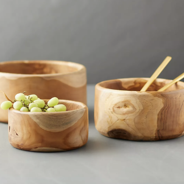 Teak Serving Bowl Small Anthropologie