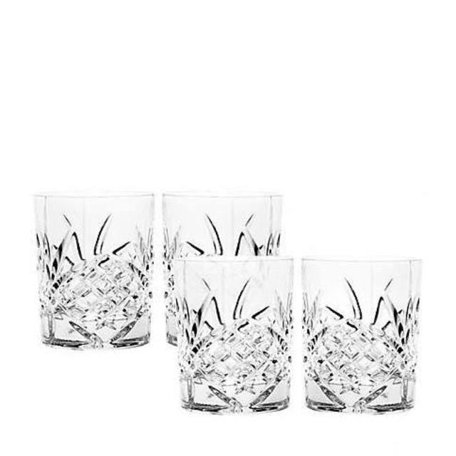 Godinger Dublin Set of 4 Old Fashioned Glasses