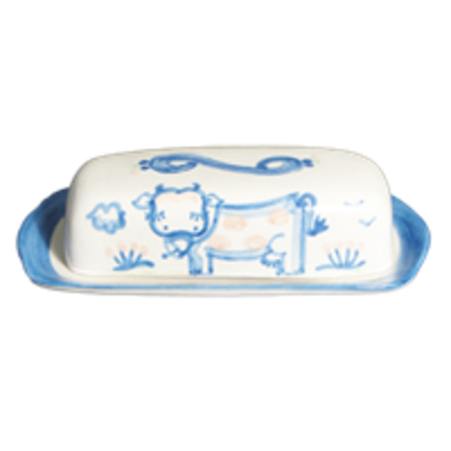 Hadley Pottery Butter Dish