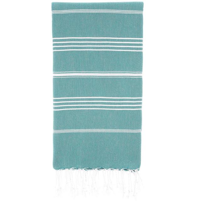 Pestemal Turkish Bath Towel - Aqua