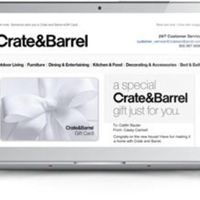 Crate and Barrel Gift Card