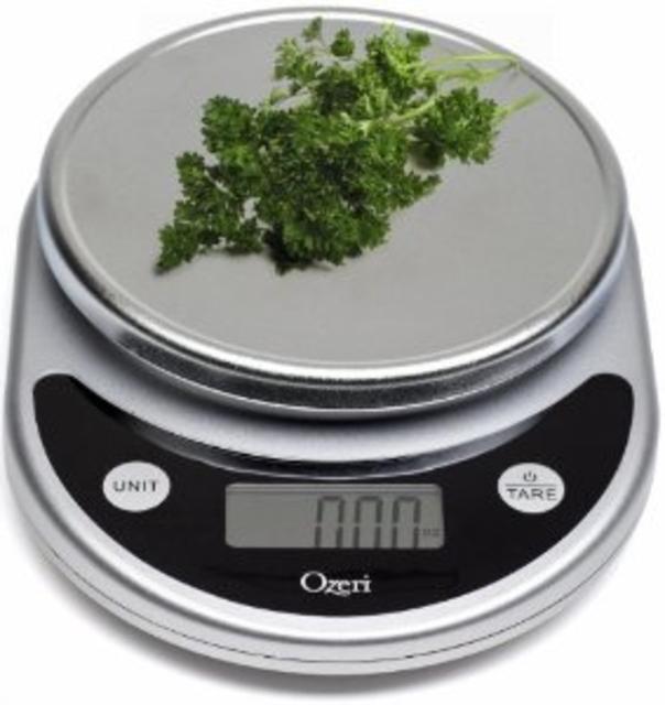 Amazon- Ozeri Pronto Digital Multifunction Kitchen and Food Scale, Elegant Black