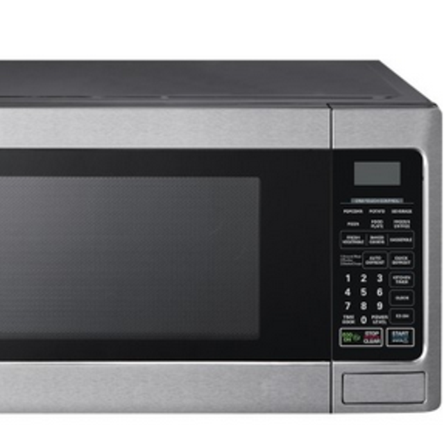 Best Buy -LG - 1.1 Cu. Ft. Mid-Size Microwave - Stainless-Steel