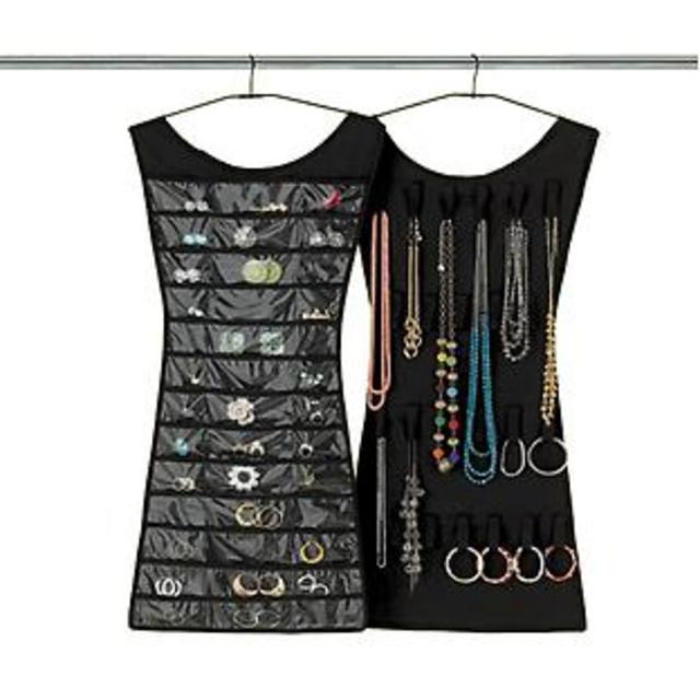 The Container Store- Little Black Dress Hanging Jewelry Organizer by Umbra