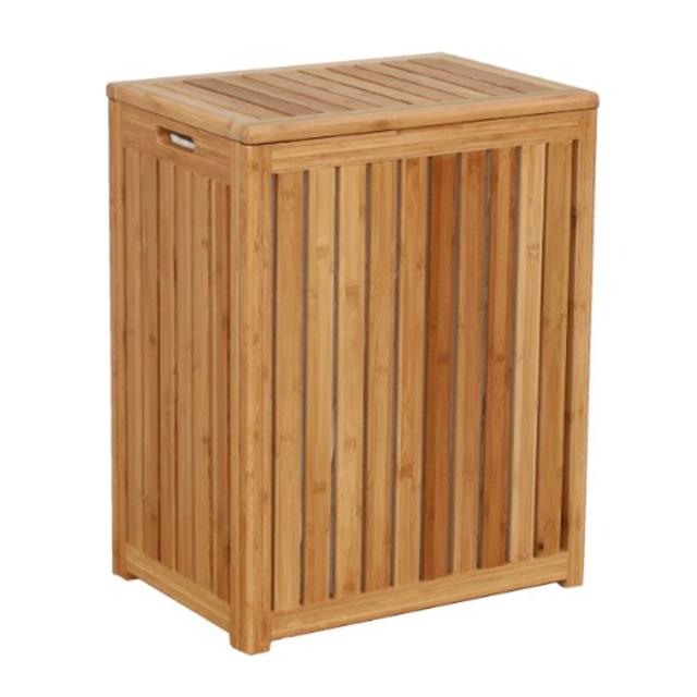 Oceanstar Spa-Style Bamboo Laundry Hamper