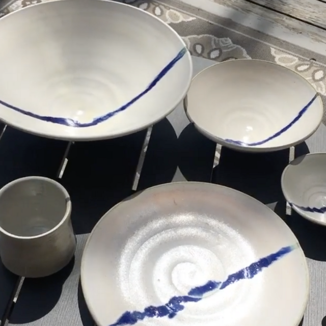 Locally Made Dinnerware Set