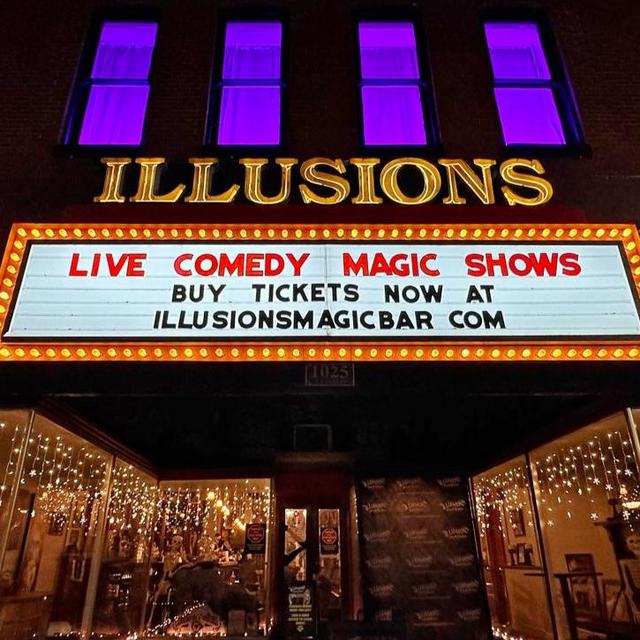 Illusions Magic Bar Date Night