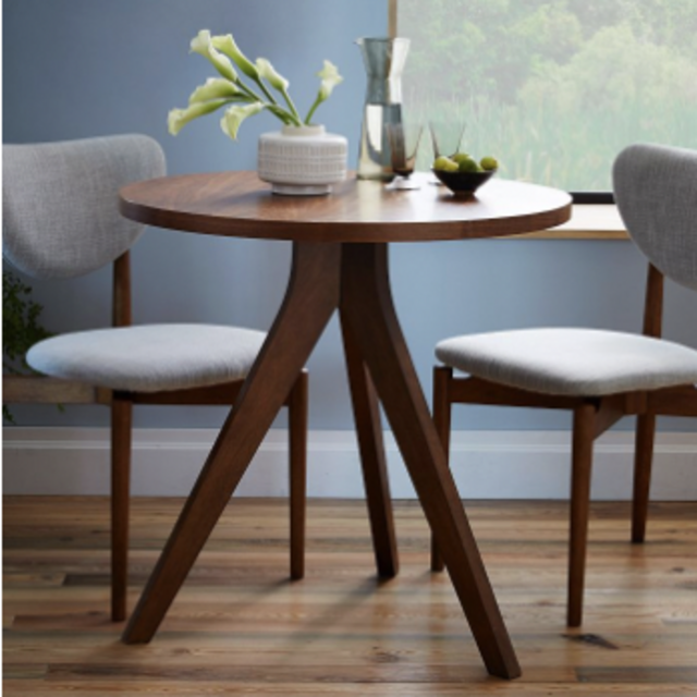 Tripod Dining Table (30") - Walnut