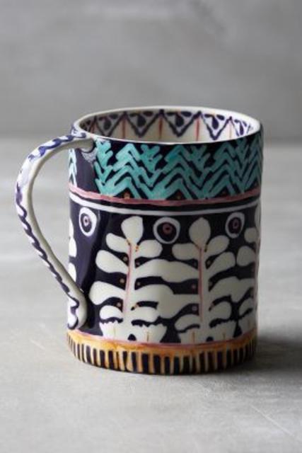 Painted Isla Mug - Set of 2
