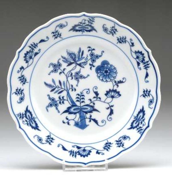 Blue Danube Salad Plate