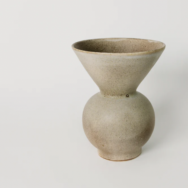 Cone Mouth Slip Vase