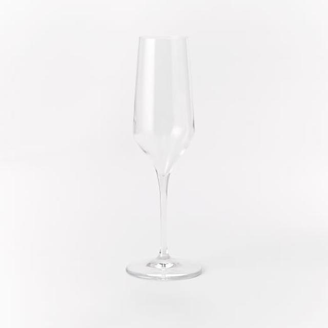 Essential Glassware, Set of 6, Champagne Flute
