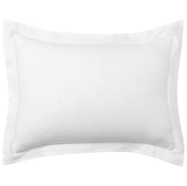 Belgian Flax Linen Sham, Standard, White