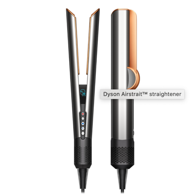 Dyson Airstrait™ straightener | Nickel/Copper $499.99