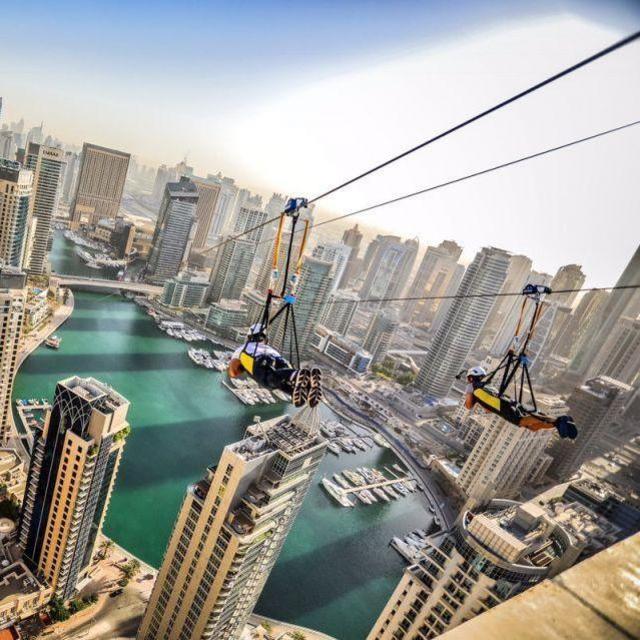 Zip Lining in Dubai