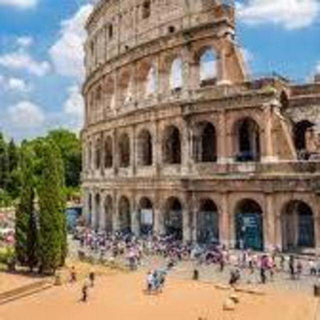 Flight from Paris to Rome