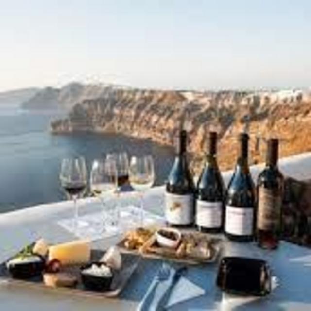 Wine Tasting at Santorini Vineyards