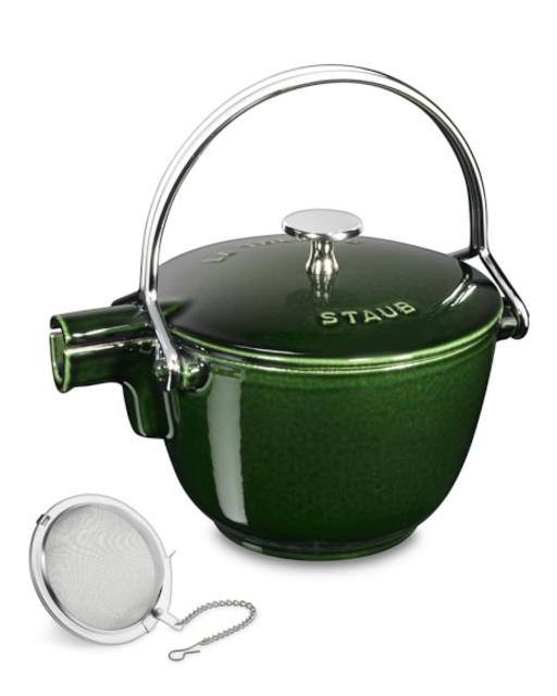 Staub Cast-Iron Round Tea Kettle