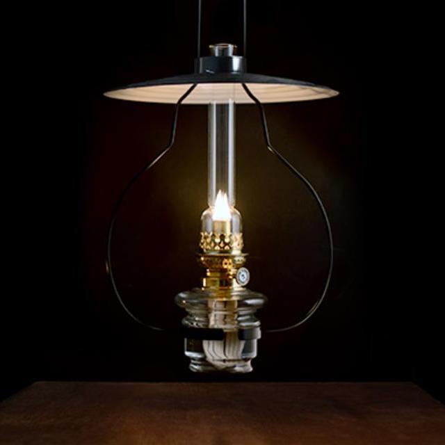Swedish Wrought Iron Pendant Lamp