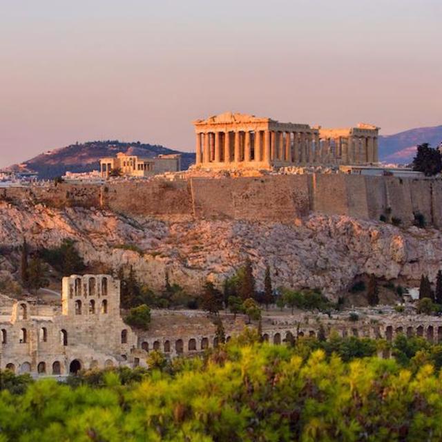 Flight from Germany to Athens