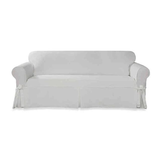 2 - Sure Fit® Designer Twill Furniture Slipcovers
