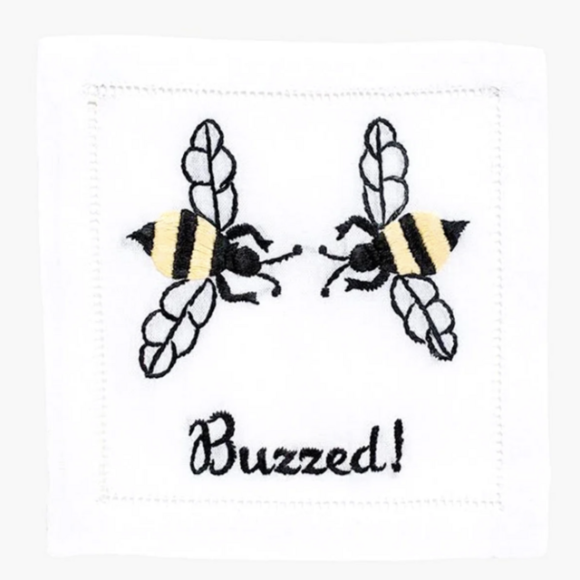 Buzzed Cocktail Napkins (Set of 4)