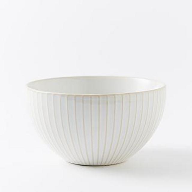 Textured Stoneware Cereal Bowl Sets