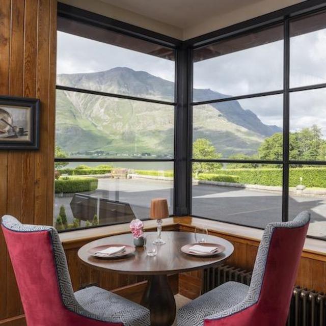 Our First Dinner in Scotland