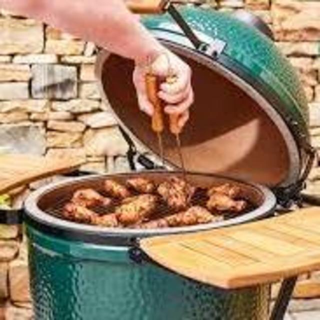 Green Egg Charcoal Grill