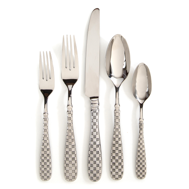 Check Flatware - 5-Piece Place Setting