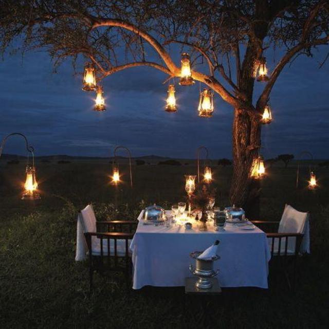 Bush Dinner in Serengeti National Park