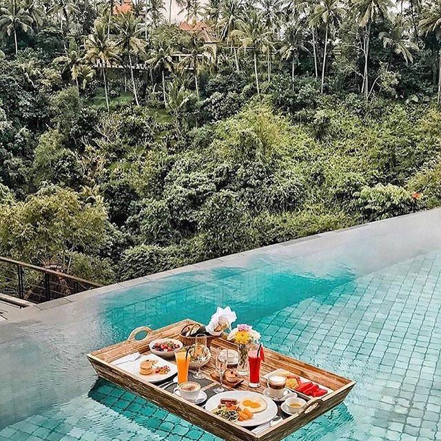 Floating Breakfast/Brunch in Our Private Villa