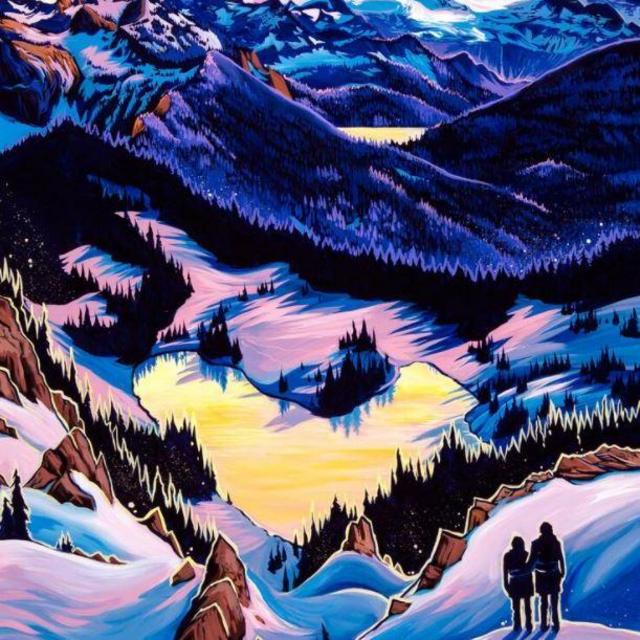 "Wanderlove" Painting by Rachel Pohl