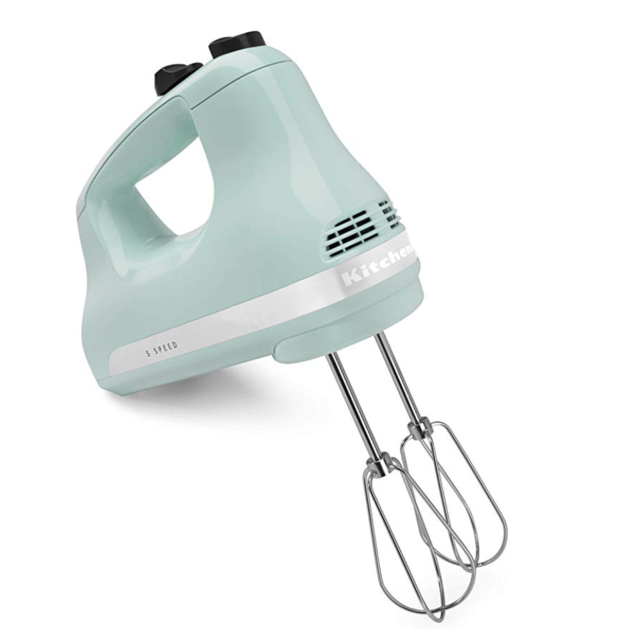 KitchenAid KHM512IC 5-Speed Ultra Power Hand Mixer, Ice Blue
