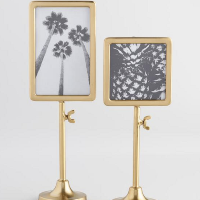 Gold Telescoping Tabletop Frame