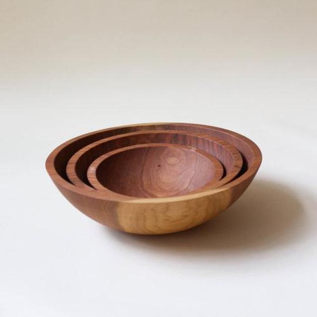 S + M Cherrywood Salad Bowl